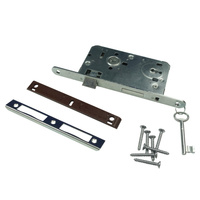 Einsteckschloss Türschloss mit Schlüssel 72/55 Links Schloss DV-6252-ZA-L