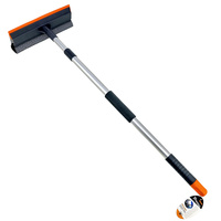 Fensterwischer 10" Teleskop 75-120cm mit Schwamm Abziehlippe BRADAS ES2111