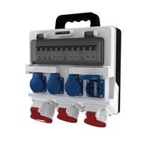 Stromverteiler Tragbare Baustromverteiler TR-S 32A 2x16A 4x230V mit Griff Doktorvolt DV-2926-D