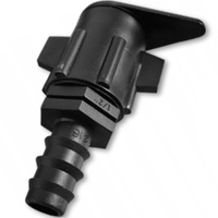 Startverbinder für Tropfschlauch Flachschlauch mit Schlauchstecker 20mm Bradas DSWA08-20L