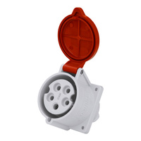 CEE Mennekes 32A 5p IP44 400V Einbausteckdose gerade Typ Anbausteckdose 3451