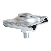 Kreuz-Erdungsverbinder Erdungs Kreuzklemme 1-Loch Blitzschutzgriff Erdungsklemme 55.1 OC