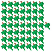 50x Garten Tropfer mit Druckausgleich 8l/h Emitter 5mm NO DRAIN Bradas DSE-PCND08-50