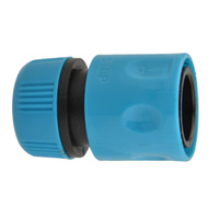 Schlauchkupplung Schnellkupplung 1/2" mit Wasserstopp Blister BLUE LINE G73031B