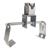 Universalfederhalterung niedrig Edelstahl Erdung Blitzschutz 25910105