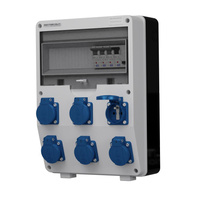 Stromverteiler TD-S/FI 6x230V franz/belg System Doktorvolt® DV-0618-F