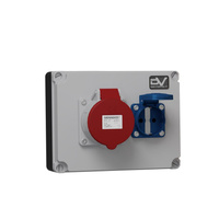 Wanddose WDD 1x32A 1x230V Stromverteiler Doktorvolt® DV-6343-D