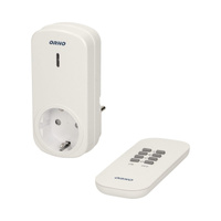 Funksteckdose Steckdosenadapter mit Fernbedienung Kabellos Schuko OR-GB-420(GS)