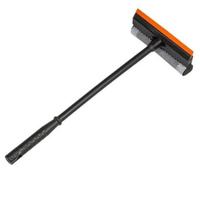 Gummi Fensterwischer Fensterputzer 8" Scheibenreiniger Stiel 50cm BRADAS ES9408