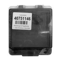 Revisionsfenster mit Klappe 120×137×32 mm Schutzabdeckung mit Klappe IP67 40751146