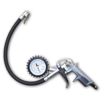 Reifenfüllpistole mit Manometer Luftdruckprüfer Bradas STG01