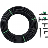 Bradas Set Tropfschlauch mit Zubehör WATER FLOW DRIP 50 m Durchmesser 16 mm 87 Elemente DSWWF50-SET2