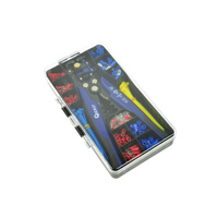 Kabelabisolierzange Kabelschuhe Kabelbinder Set 260-tlg G01776