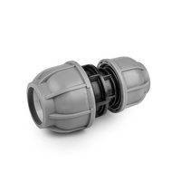 Kupplung Reduzierstück für PE-Rohr 32/25mm PN10 Klemmverbinder Bradas DSRA10L3225