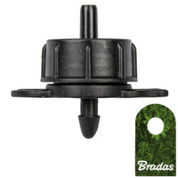 Micro Bewässerung Tropfer mit Strömungslabyrinth 4l/h Außgang 4mm Bradas DSE-TOD04