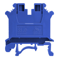 Reihenklemme 10mm2 Schraubklemme Blau VDE UL PC10-01P-12-00A(H)