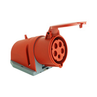 CEE Wandsteckdose Aufputz 5P 16A IP44 400V 3105-307-1600