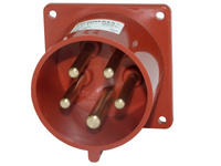 Mennekes Anbaustecker 32A 5p 6h 400V IP44 Einbausteckdose gerade Typ Anbausteckdose 1409