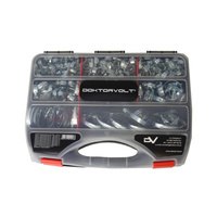 Schlauchschellen Set 232 Teile verzinkt Schlauchklemmen in 10 Größen DV-0188