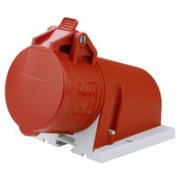 CEE Mennekes Wandsteckdose 16A 5p 400V IP44 Einbausteckdose Kupplung MEN 27004 MEN27004