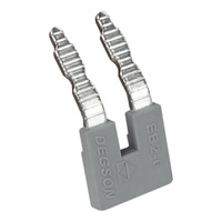Einlegebrücke Steckbrücke Querverbinder 2-Polig für PC2.5 Reihenklemme EB2-5-11-00A(H)