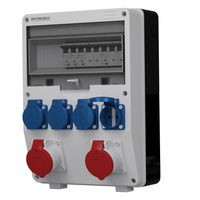 Stromverteiler TD-S 2x16A 4x230V Baustromverteiler Doktorvolt DV-2008-D